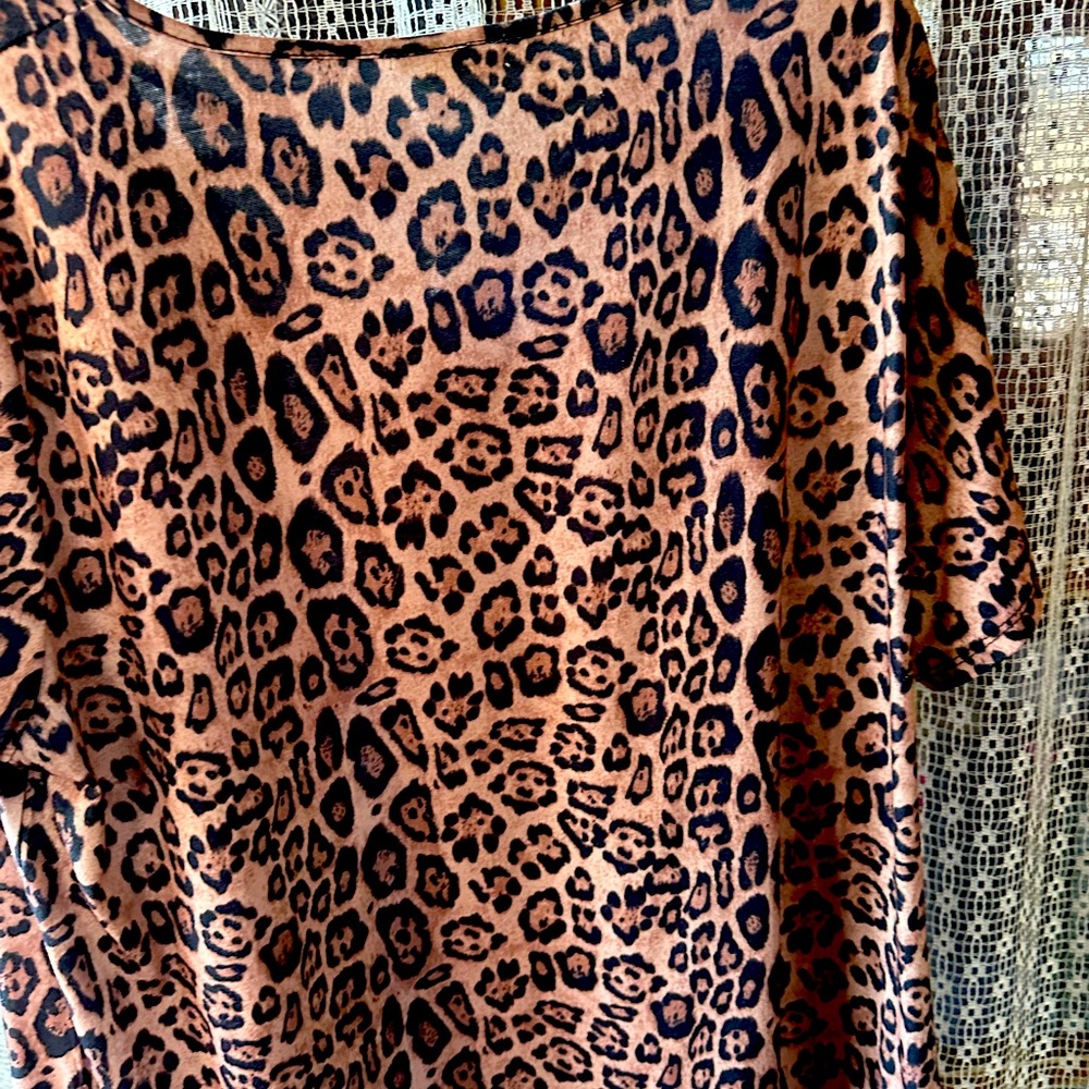 Grace and Emma leopard print T shirt